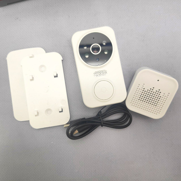 Умный беспроводной видеоглазок Mini DOORBELL Wi-Fi управление V.1.4.(датчик движения, ночное видео, управление со смартфона)